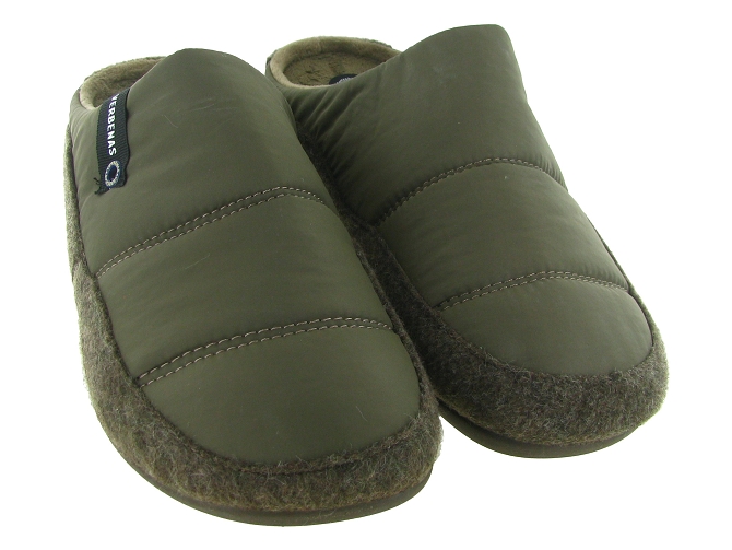 chaussons et pantoufles - Mules Sabots - homme - Synthétique - Kaki - Verbenas5806201_6
