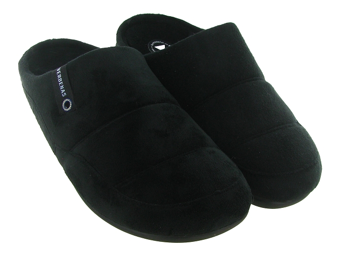 chaussons et pantoufles - Mules Sabots - homme - Synthétique - Noir - Verbenas5806501_6