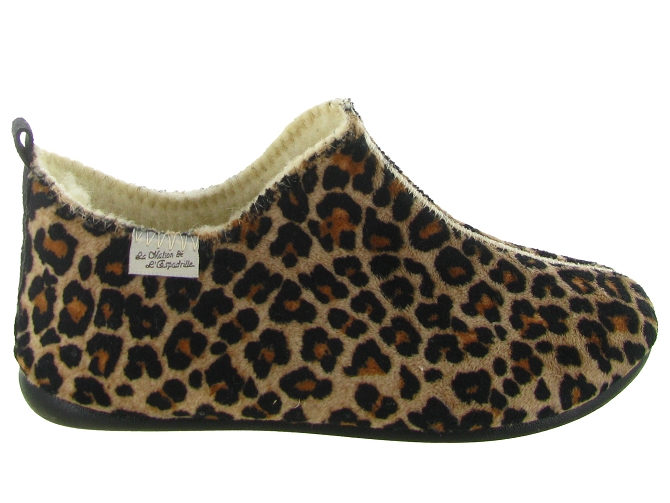 chaussons et pantoufles - Montant - femme - Synthétique - Léopard - La maison de l espadrille5806601_2