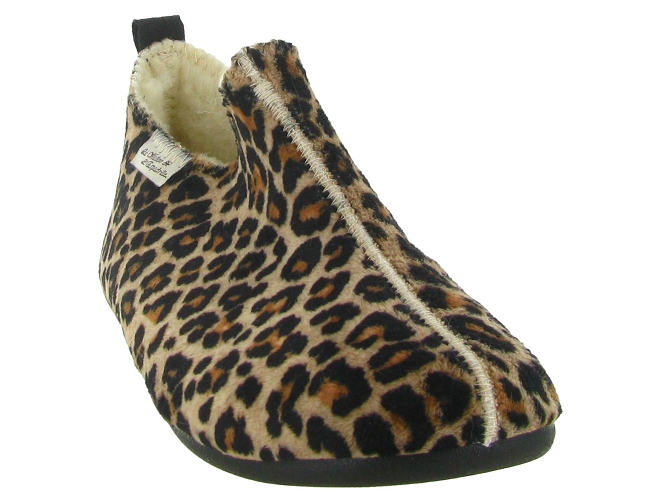 chaussons et pantoufles - Montant - femme - Synthétique - Léopard - La maison de l espadrille5806601_3