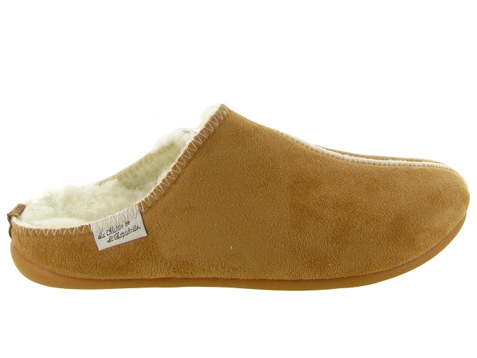 chaussons et pantoufles - Mules Sabots - femme - Synthétique - Marron - La maison de l espadrille5806701_2