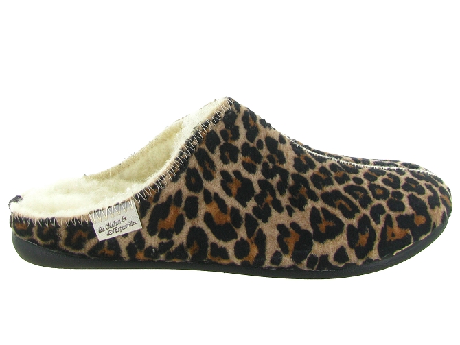 chaussons et pantoufles - Mules Sabots - femme - Synthétique - Léopard - La maison de l espadrille5806801_2