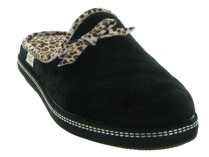 chaussons et pantoufles - Mules Sabots - femme - Synthétique - Noir - La maison de l espadrille5807301_3