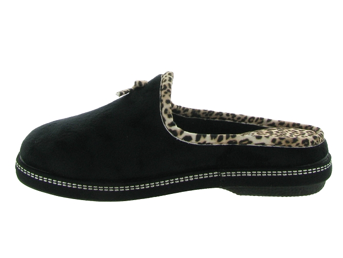 chaussons et pantoufles - Mules Sabots - femme - Synthétique - Noir - La maison de l espadrille5807301_4