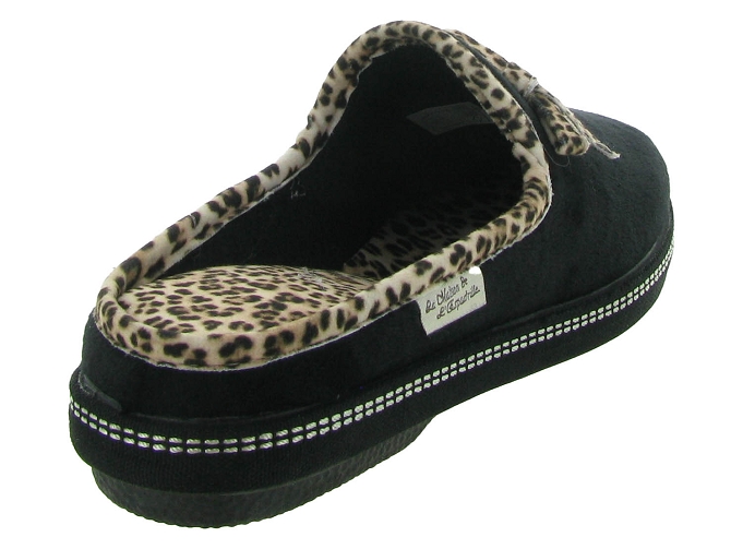chaussons et pantoufles - Mules Sabots - femme - Synthétique - Noir - La maison de l espadrille5807301_5