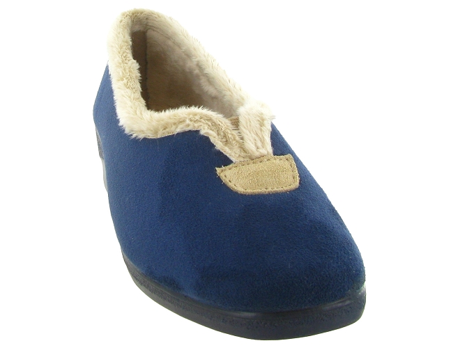 chaussons et pantoufles - Montant - femme - Synthétique - Bleu Marine - La maison de l espadrille5808101_3
