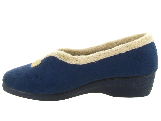chaussons et pantoufles - Montant - femme - Synthétique - Bleu Marine - La maison de l espadrille5808101_4