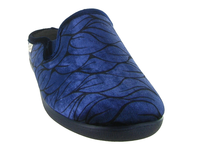 chaussons et pantoufles - Mules Sabots - femme - Synthétique - Bleu Marine - La maison de l espadrille5808201_3