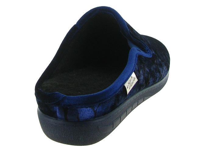 chaussons et pantoufles - Mules Sabots - femme - Synthétique - Bleu Marine - La maison de l espadrille5808201_5