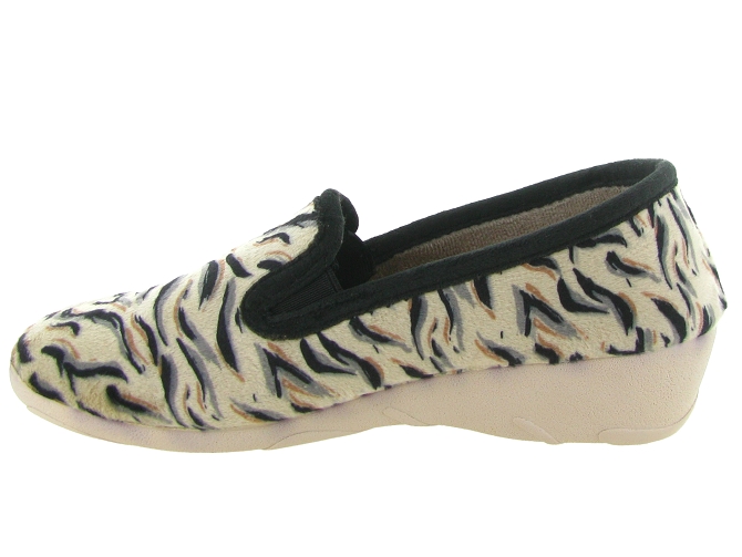 chaussons et pantoufles - Charentaise - femme - Synthétique - Noir - La maison de l espadrille5808301_4