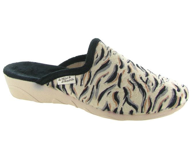 chaussons et pantoufles - Mules Sabots - femme - Synthétique - Noir - La maison de l espadrille