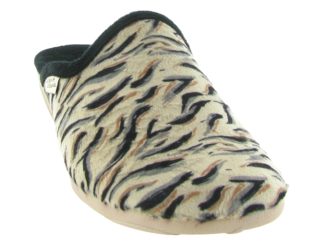 chaussons et pantoufles - Mules Sabots - femme - Synthétique - Noir - La maison de l espadrille5808401_3