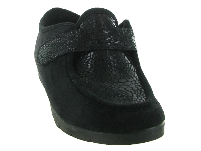 chaussons et pantoufles - Charentaise - femme - Synthétique - Noir - La maison de l espadrille5808501_3