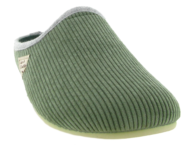 chaussons et pantoufles - Mules Sabots - homme - Synthétique - Vert - La maison de l espadrille5808602_3