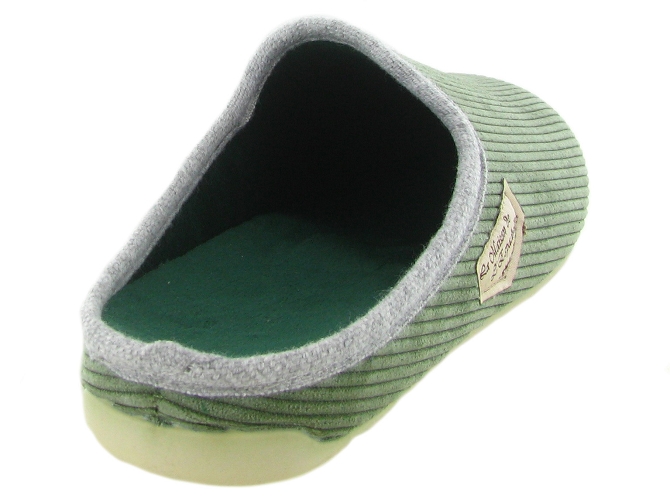 chaussons et pantoufles - Mules Sabots - homme - Synthétique - Vert - La maison de l espadrille5808602_5