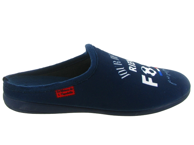 chaussons et pantoufles - Mules Sabots - homme - Synthétique - Bleu Marine - La maison de l espadrille5809001_3
