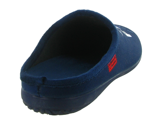 chaussons et pantoufles - Mules Sabots - homme - Synthétique - Bleu Marine - La maison de l espadrille5809001_6