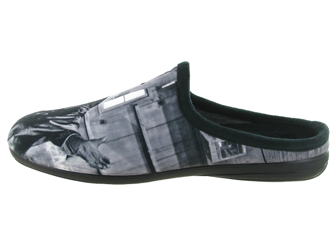 chaussons et pantoufles - Mules Sabots - homme - Synthétique - Noir - La maison de l espadrille5809401_4