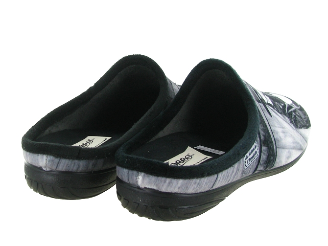 chaussons et pantoufles - Mules Sabots - homme - Synthétique - Noir - La maison de l espadrille5809401_5