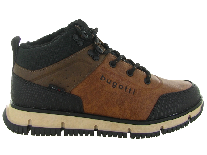 apres ski bottes fourrees - Bottine chaude - homme - Cuir - Marron - Bugatti5810101_2