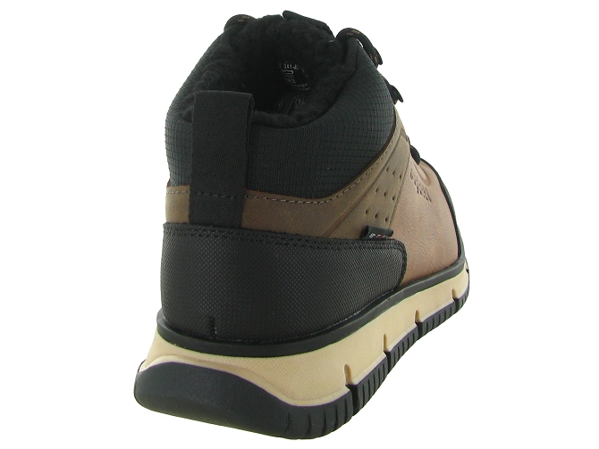apres ski bottes fourrees - Bottine chaude - homme - Cuir - Marron - Bugatti5810101_5