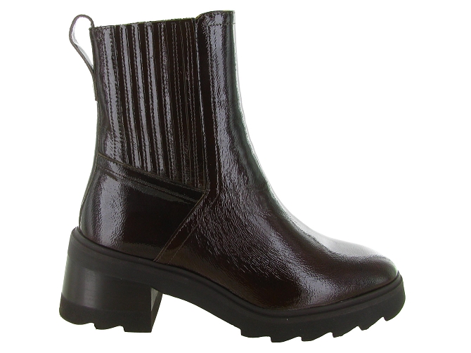 bottines et boots - Chelsea - femme - Cuir - Bordeaux - Bobbies5810302_2
