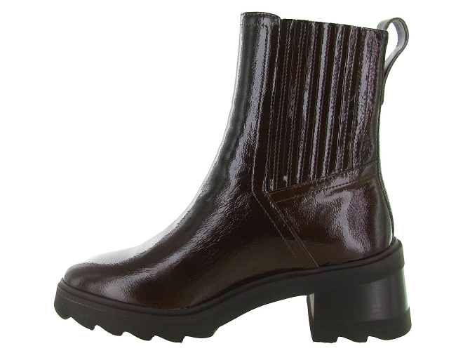 bottines et boots - Chelsea - femme - Cuir - Bordeaux - Bobbies5810302_4