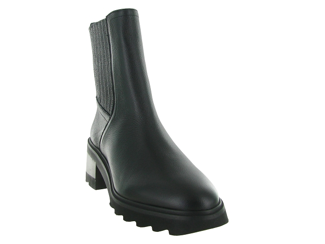 bottines et boots - Chelsea - femme - Cuir - Noir - Bobbies5810303_3