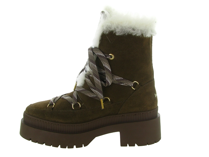 apres ski bottes fourrees - Bottine chaude - femme - Nubuck - Kaki - Bobbies5810601_4