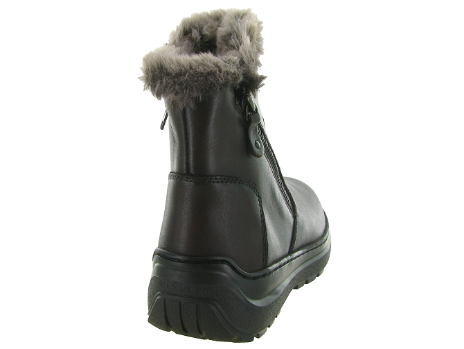 apres ski bottes fourrees - Botte de neige - femme - Cuir - Marron - Hooper5812401_5