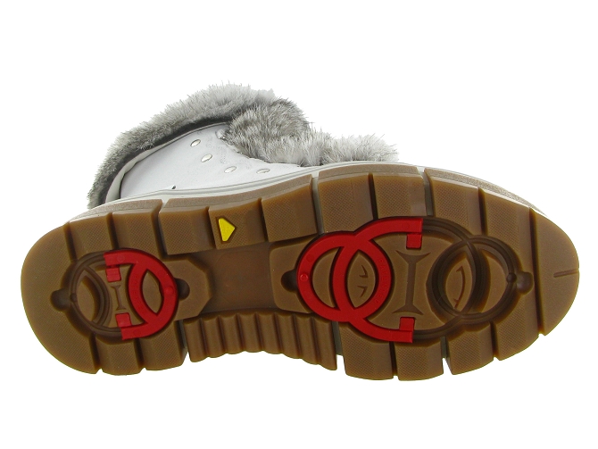 apres ski bottes fourrees - Bottine chaude - femme - Laine - Blanc - Oscar5817902_6