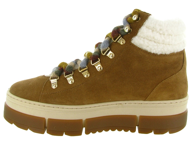 apres ski bottes fourrees - Bottine chaude - femme - Cuir - Marron - Armando5818601_4