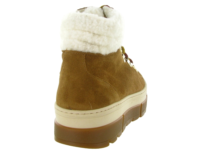 apres ski bottes fourrees - Bottine chaude - femme - Cuir - Marron - Armando5818601_5