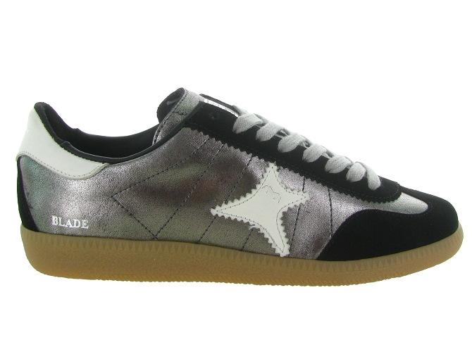 baskets et sneakers - Tendance - femme - Cuir - Gris - Ama brand5820701_2