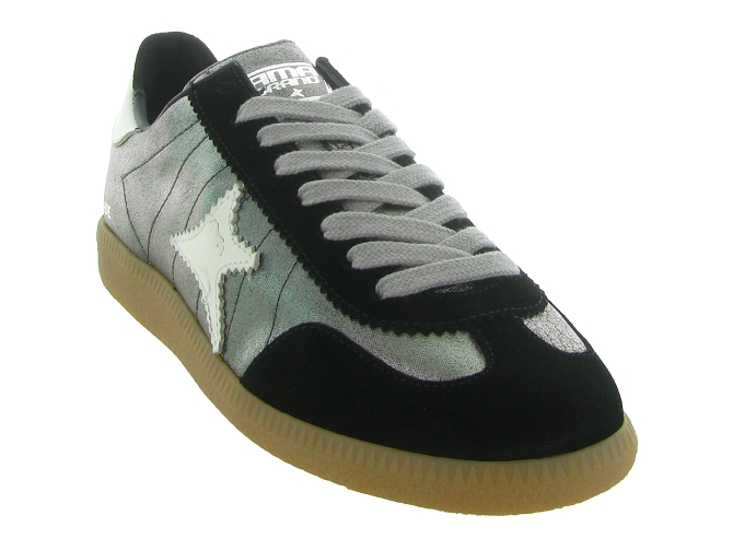 baskets et sneakers - Tendance - femme - Cuir - Gris - Ama brand5820701_3