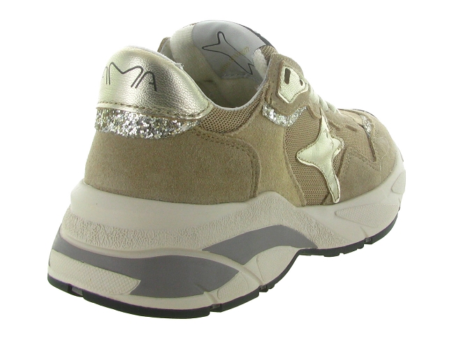 baskets et sneakers - Tendance - femme - Cuir - Marron - Ama brand5820801_5