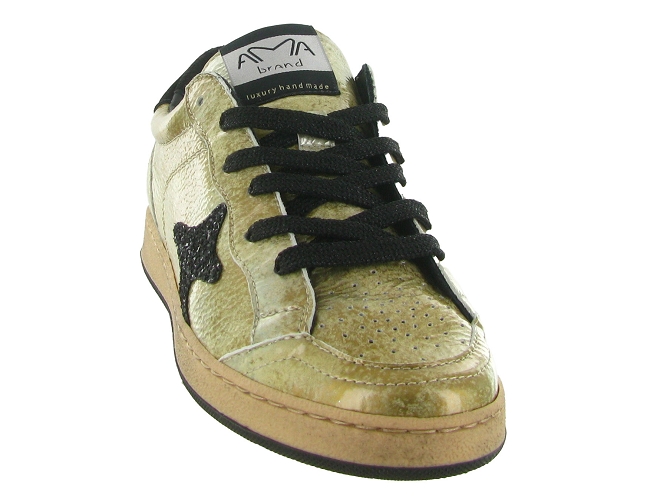 baskets et sneakers - Tendance - femme - Cuir - Or - Ama brand5820901_3