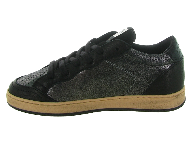 baskets et sneakers - Tendance - femme - Cuir - Noir - Ama brand5821001_4