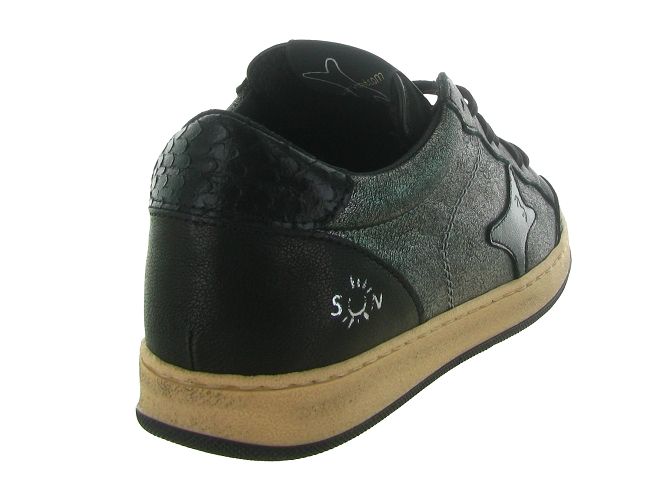 baskets et sneakers - Tendance - femme - Cuir - Noir - Ama brand5821001_5