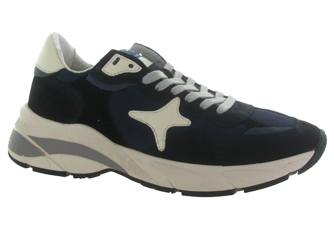 baskets et sneakers - Tendance - homme - Cuir - Noir - Ama brand