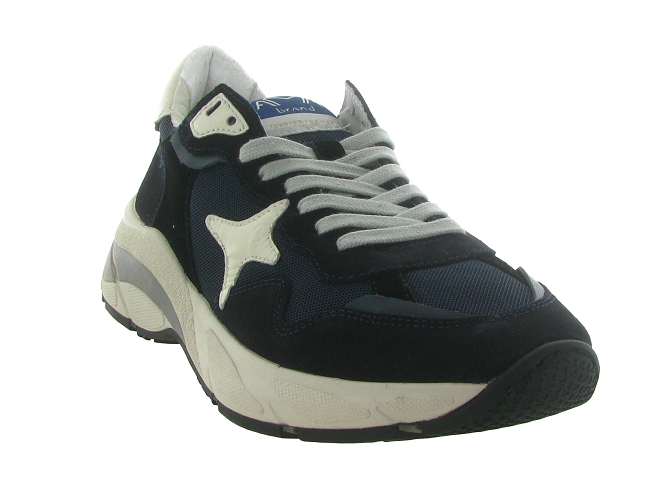 baskets et sneakers - Tendance - homme - Cuir - Noir - Ama brand5821201_3