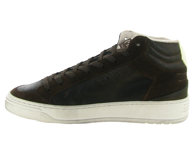 baskets et sneakers - Montante - homme - Cuir - Marron - Ama brand5821401_4