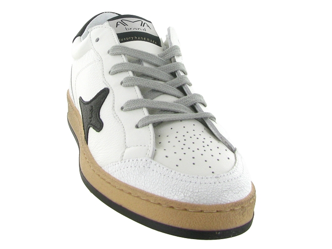 baskets et sneakers - Tendance - homme - Cuir - Blanc - Ama brand5821601_3
