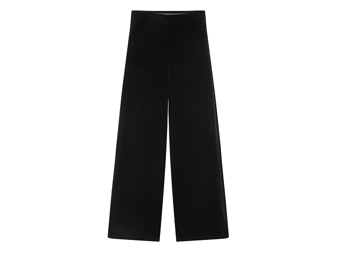 pantalon - DROIT - vetement femme - Synthétique - Noir - Grace and mila
