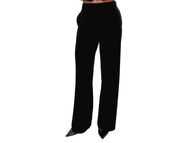 pantalon - DROIT - vetement femme - Synthétique - Noir - Grace and mila5825601_2