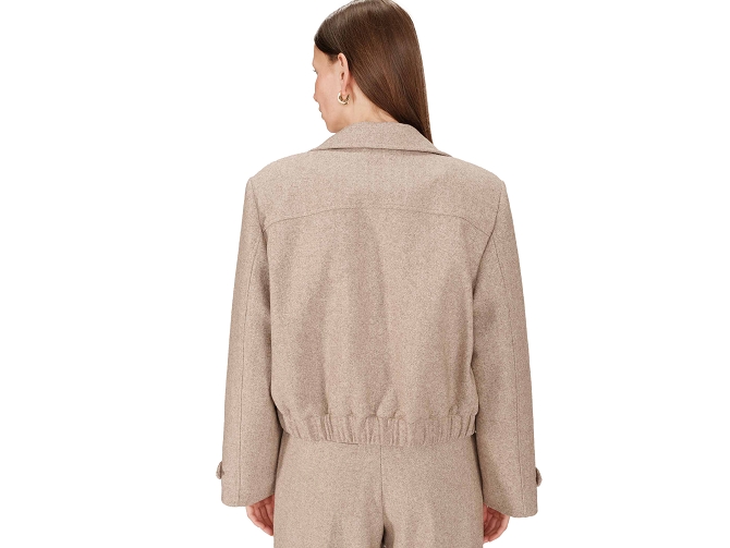 veste -   - vetement femme - Laine - Beige - Grace and mila5825701_5