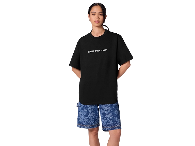 tee shirt - MANCHE COURTE - vetement homme - Textile - Noir - Gertrude5826103_2