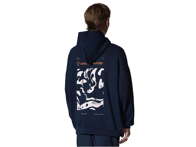 sweat - ML - vetement homme - Coton - Bleu Marine - Gertrude5826301_4