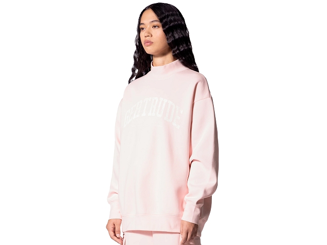 sweat - SANS CAPUCHE - vetement femme - Coton - Rose - Gertrude5826402_4