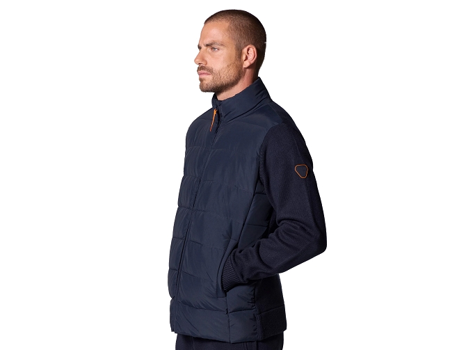 gilet - ML - vetement homme - Coton - Bleu Marine - Gertrude5826502_3